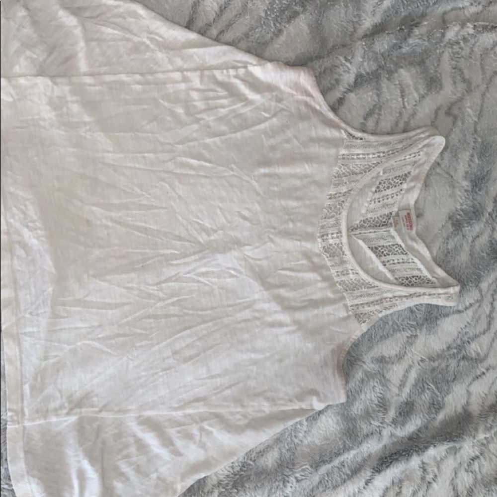 White tank with pretty detailing